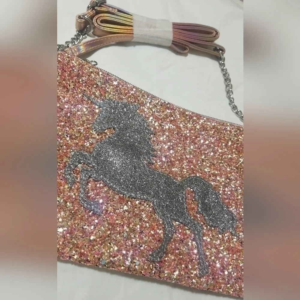 Justice glittering unicorn
